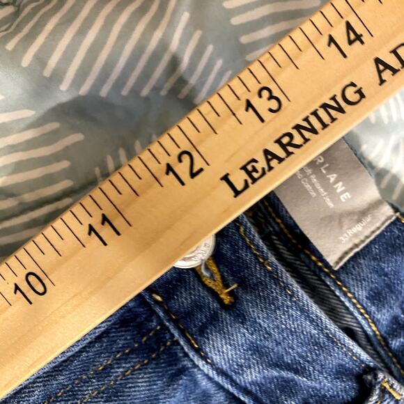 Everlane The Super-Soft Relaxed Jean Organic Cotton Medium Wash Size 33 - Picture 10 of 11